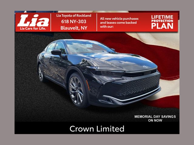 Black 2026 Toyota Crown Limited AWD Sedan All-Wheel Drive Continuously Variable Transmission