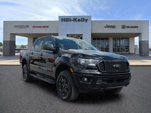 Shadow Black 2023 Ford Ranger Pickup Truck Four-Wheel Drive Automatic