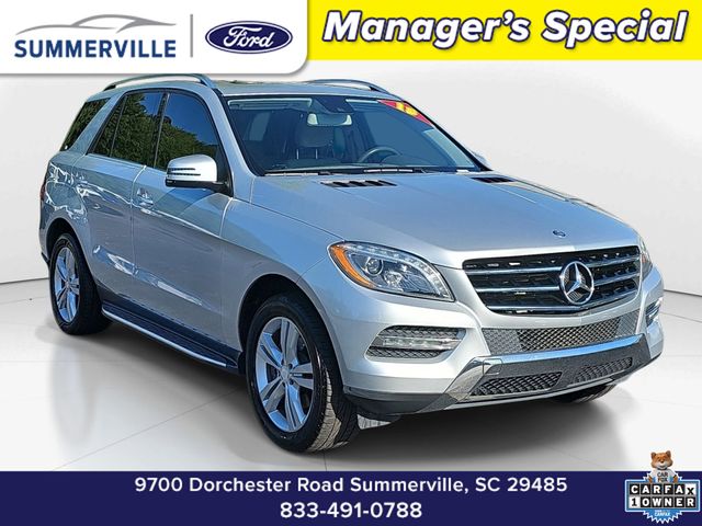 Diamond Silver Metallic 2015 Mercedes-Benz M-Class ML 250 BlueTEC 4MATIC SUV / Crossover All-Wheel Drive 7-Speed Automatic