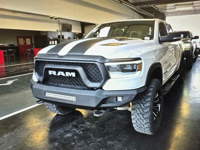 Bright White Clearcoat 2020 RAM 1500 Rebel Crew Cab 4WD Pickup Truck Four-Wheel Drive 8-Speed Automatic