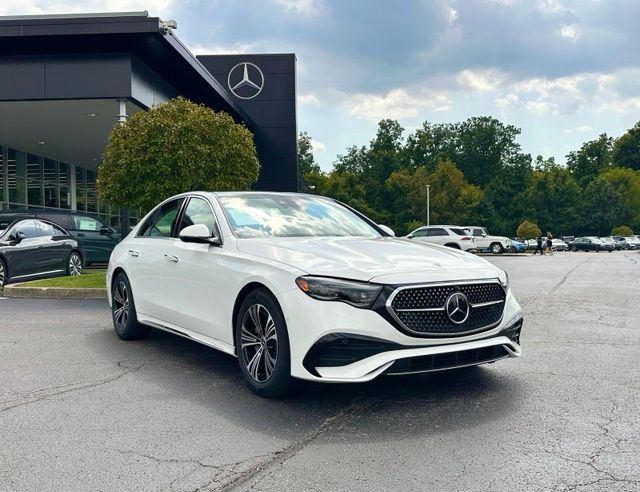 White 2027 Mercedes-Benz E-Class Sedan All-Wheel Drive 9-Speed Automatic