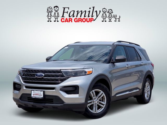 Silver Metallic 2024 Ford Explorer SUV / Crossover Rear-Wheel Drive Automatic