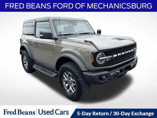 Gray 2025 Ford Bronco Badlands 2-Door 4WD SUV / Crossover Four-Wheel Drive Automatic