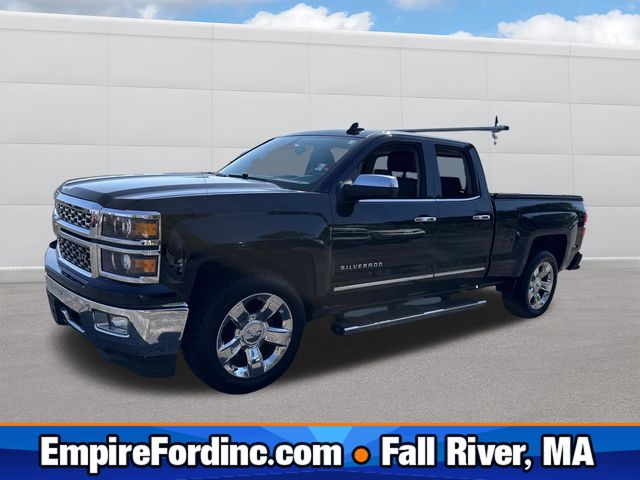 Black 2015 Chevrolet Silverado 1500 Pickup Truck Four-Wheel Drive 6-Speed Automatic Overdrive