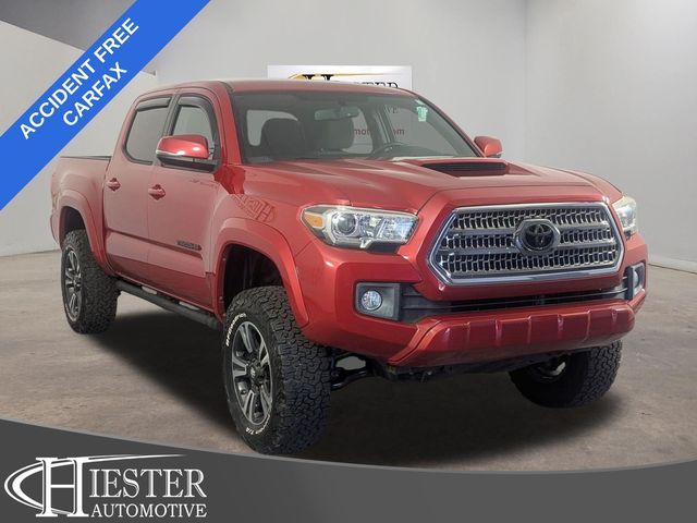 Barcelona Red Metallic 2017 Toyota Tacoma Pickup Truck 4X2 6-Speed Automatic