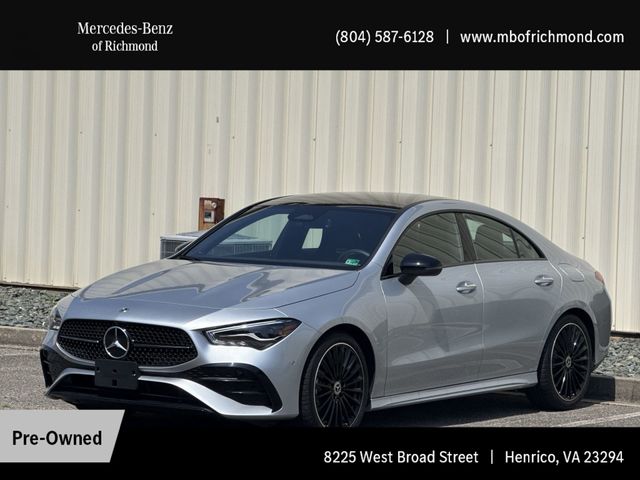 Silver Metallic 2026 Mercedes-Benz CLA Coupe All-Wheel Drive 8-Speed Dual Clutch