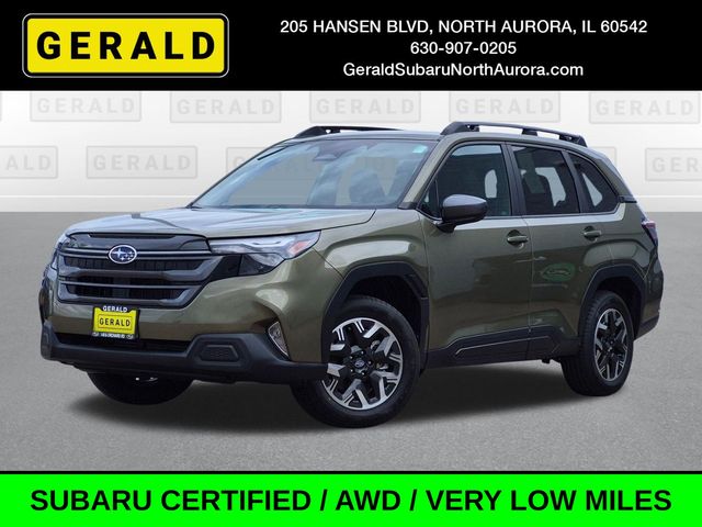 Autumn Green Metallic 2026 Subaru Forester SUV / Crossover All-Wheel Drive Continuously Variable Transmission