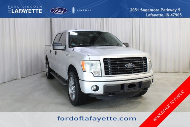 Ingot Silver 2014 Ford F-150 Pickup Truck Four-Wheel Drive 6-Speed Automatic