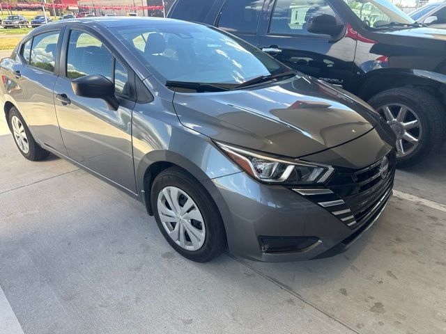Gray (Gun Metallic) 2024 Nissan Versa Sedan Front-Wheel Drive Continuously Variable Transmission