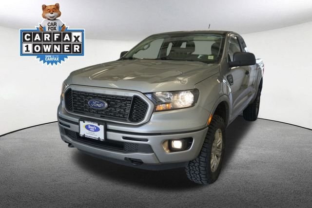 Silver Metallic 2023 Ford Ranger XLT SuperCab 4WD Pickup Truck Four-Wheel Drive Automatic