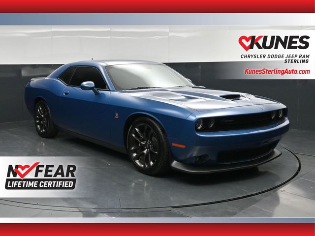 Blue (Frostbite) 2020 Dodge Challenger Coupe Rear-Wheel Drive 6-Speed Manual