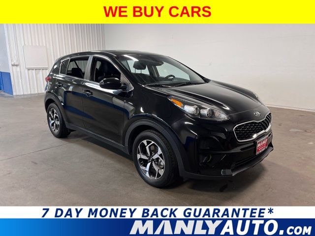Black 2022 Kia Sportage LX FWD SUV / Crossover Front-Wheel Drive 6-Speed Automatic Overdrive