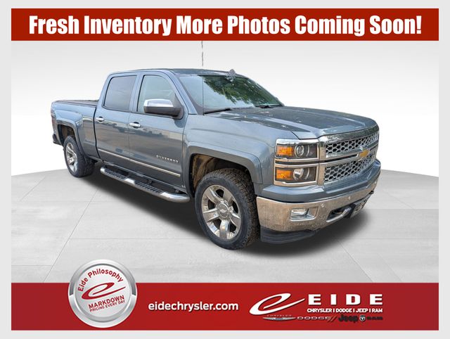 2014 Blue Granite Metallic Chevrolet Silverado 1500 LTZ 4X4 Truck