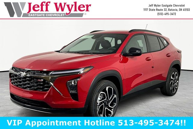 Red 2026 Chevrolet Trax RS with 2RS FWD SUV / Crossover Front-Wheel Drive Automatic