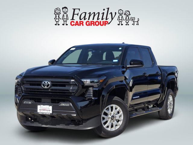 Black 2025 Toyota Tacoma Pickup Truck Four-Wheel Drive 8-Speed Automatic