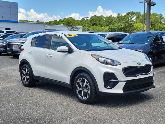 Snow White Pearl 2022 Kia Sportage LX FWD SUV / Crossover Front-Wheel Drive 6-Speed Automatic Overdrive