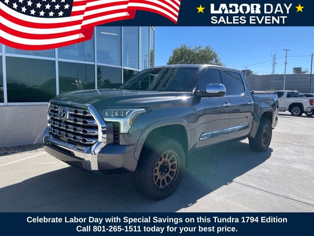 Magnetic Gray Metallic 2024 Toyota Tundra Pickup Truck Four-Wheel Drive Automatic
