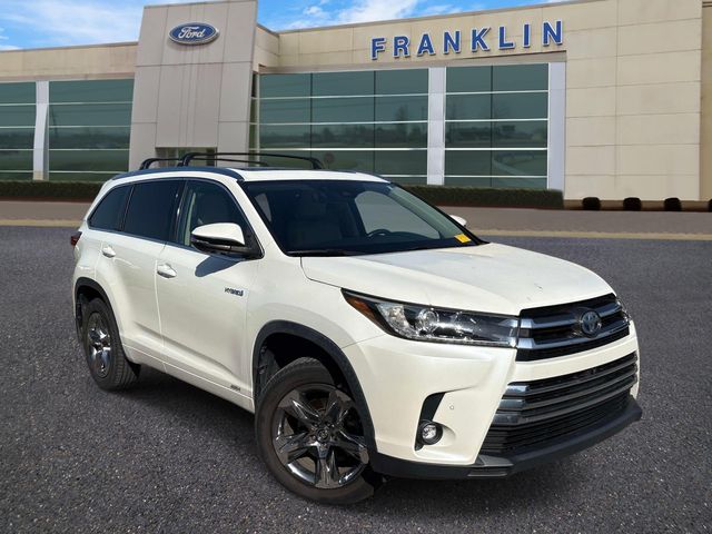 White (Blizzard Pearl) 2019 Toyota Highlander Hybrid SUV / Crossover All-Wheel Drive Continuously Variable Transmission