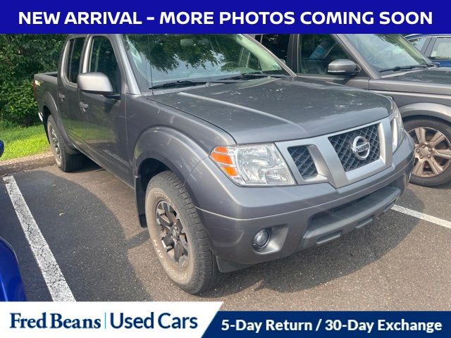 Gray (Gun Metallic) 2020 Nissan Frontier Pickup Truck Four-Wheel Drive 9-Speed Automatic