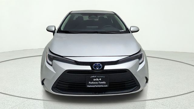 2025 Toyota Corolla Hybrid LE Silver at Classic Toyota Galveston