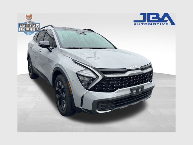 Wolf Gray 2023 Kia Sportage X-Line AWD SUV / Crossover All-Wheel Drive 8-Speed Automatic