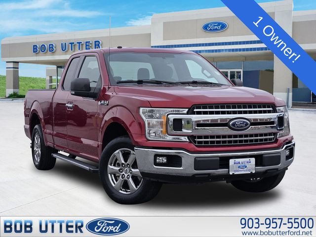 Ruby Red Metallic 2018 Ford F-150 XLT SuperCab RWD Pickup Truck 4X2 Automatic