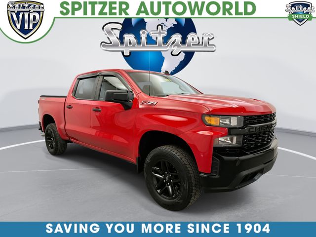 Red Hot 2019 Chevrolet Silverado 1500 Pickup Truck Four-Wheel Drive 6-Speed Automatic Overdrive