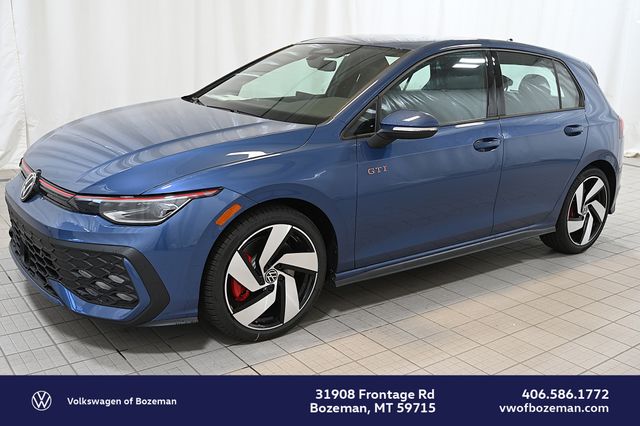 Blue 2026 Volkswagen Golf GTI Hatchback Front-Wheel Drive 7-Speed Dual Clutch