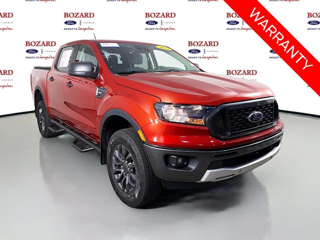 Chili Pepper Red 2022 Ford Ranger XLT SuperCrew RWD Pickup Truck 4X2 Automatic
