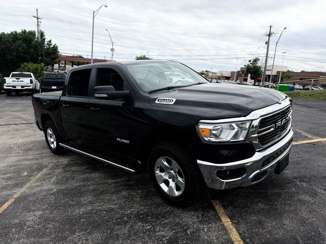 Used 2021 Ram 1500 Big Horn/Lone Star with VIN 1C6SRFFT9MN763587 for sale in Kansas City