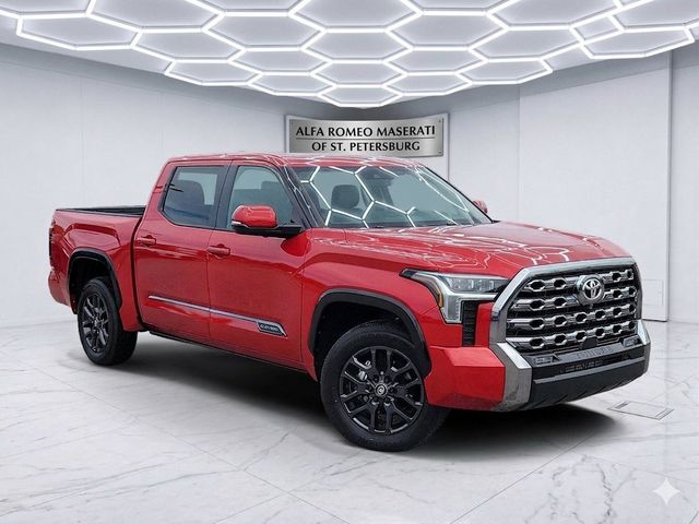 Supersonic Red 2025 Toyota Tundra Pickup Truck Four-Wheel Drive Automatic