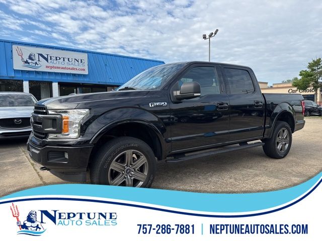 Black Metallic 2020 Ford F-150 Pickup Truck Four-Wheel Drive Automatic