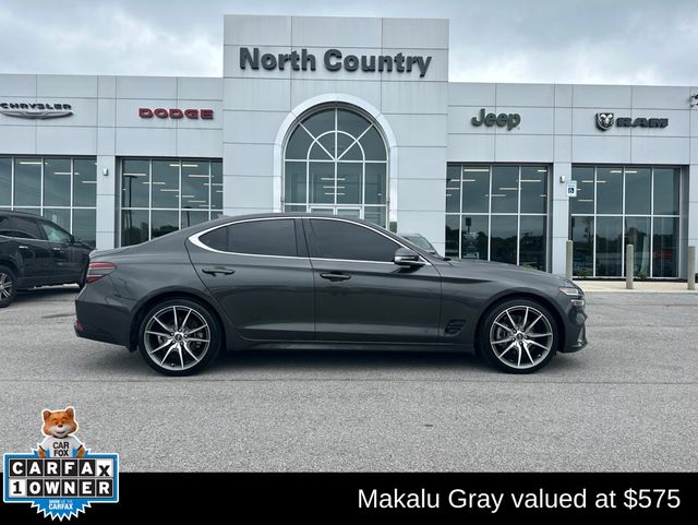 Makalu Gray 2023 Genesis G70 Sedan Rear-Wheel Drive 8-Speed Automatic