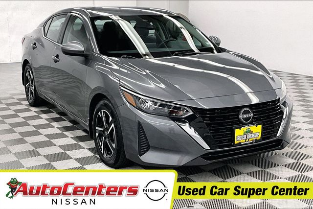 Gray (Gun Metallic) 2025 Nissan Sentra Sedan Front-Wheel Drive Continuously Variable Transmission