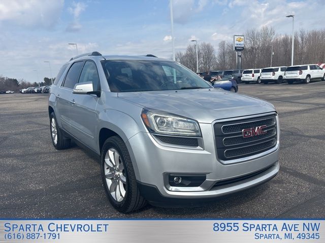 Quicksilver Metallic 2017 GMC Acadia Limited FWD SUV / Crossover Front-Wheel Drive 6-Speed Automatic