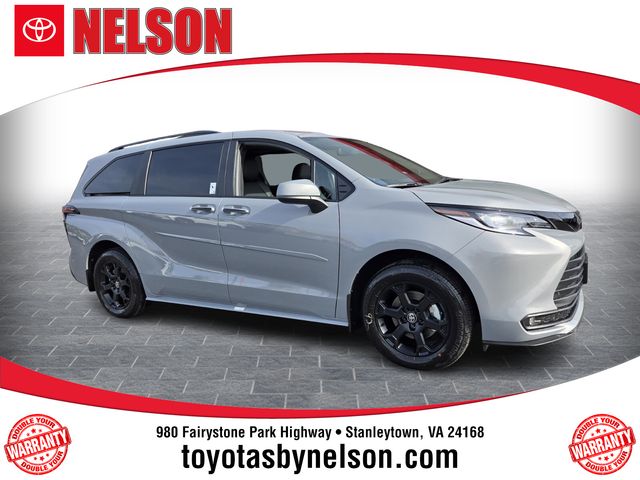 Cement 2026 Toyota Sienna Woodland Edition 7-Passenger AWD Minivan All-Wheel Drive Continuously Variable Transmission