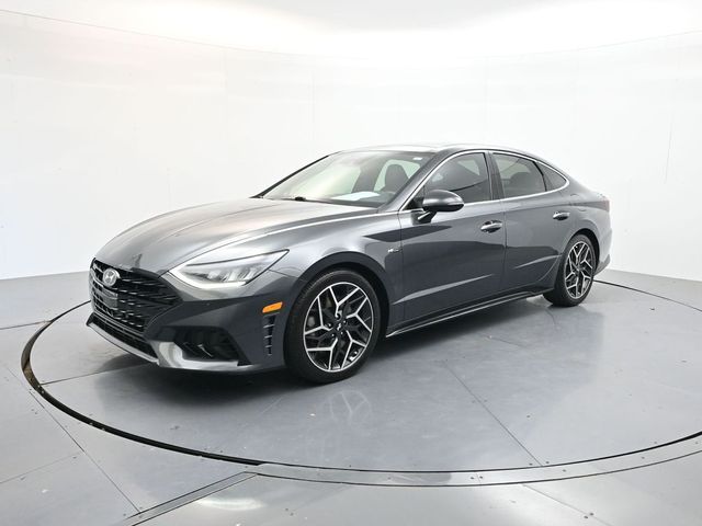Portofino Gray 2022 Hyundai Sonata Sedan Front-Wheel Drive 8-Speed Dual Clutch