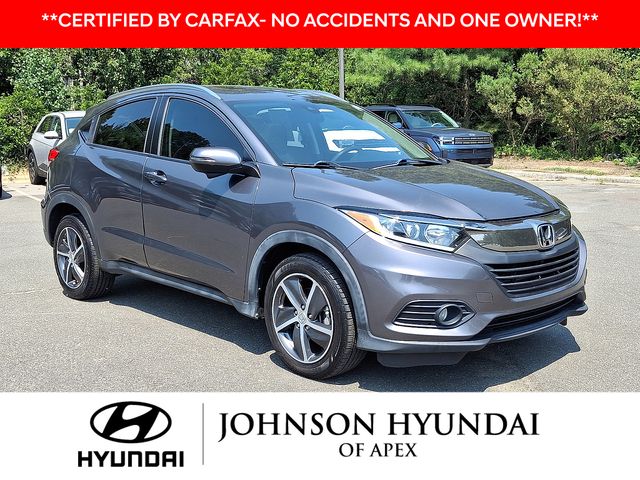 Gray (Modern Steel Metallic) 2022 Honda HR-V SUV / Crossover All-Wheel Drive Continuously Variable Transmission