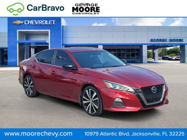 Red (Scarlet Ember Tintcoat) 2019 Nissan Altima Sedan Front-Wheel Drive Continuously Variable Transmission