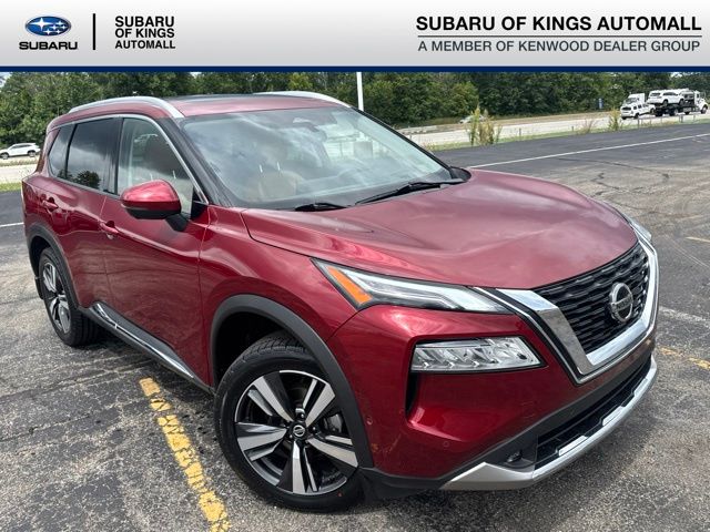 Red (Scarlet Ember Tintcoat) 2021 Nissan Rogue SUV / Crossover Front-Wheel Drive Continuously Variable Transmission