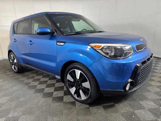 Caribbean Blue 2016 Kia Soul Wagon Front-Wheel Drive 6-Speed Automatic