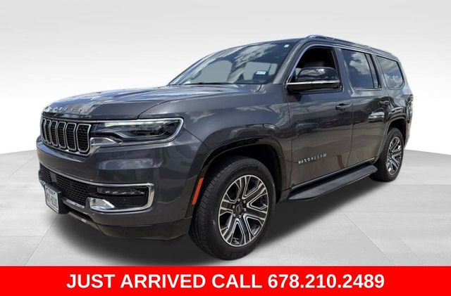 Baltic Gray Metallic Clearcoat 2025 Jeep Wagoneer SUV / Crossover Four-Wheel Drive 8-Speed Automatic