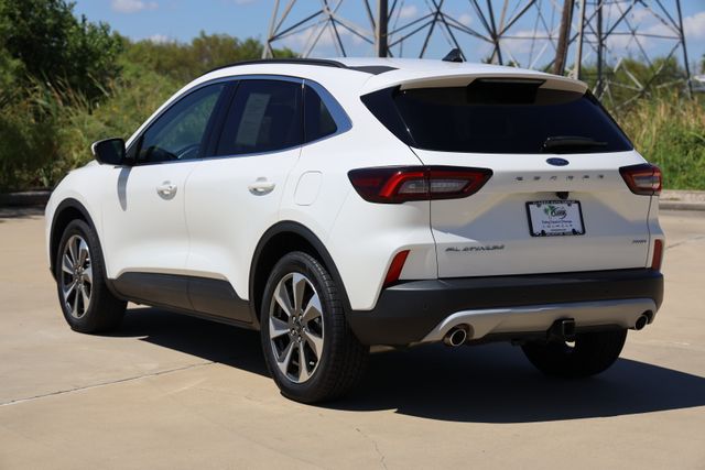 2023 Ford Escape Platinum White at DeMontrond Auto Country