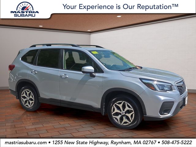 Ice Silver Metallic 2021 Subaru Forester SUV / Crossover All-Wheel Drive Continuously Variable Transmission