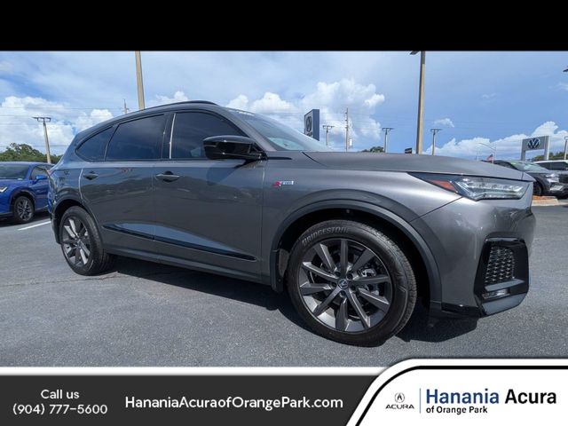Liquid Carbon Metallic 2025 Acura MDX SUV / Crossover All-Wheel Drive Automatic