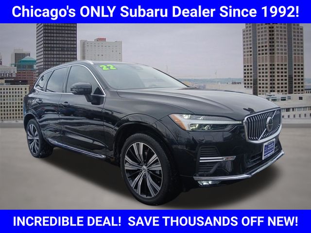 Onyx Black Metallic 2022 Volvo XC60 B5 Inscription AWD SUV / Crossover All-Wheel Drive Automatic