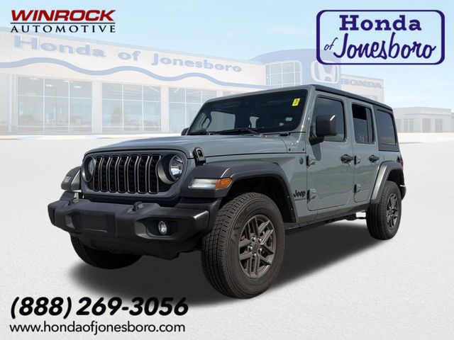 Anvil Clear Coat 2024 Jeep Wrangler SUV / Crossover Four-Wheel Drive 8-Speed Automatic