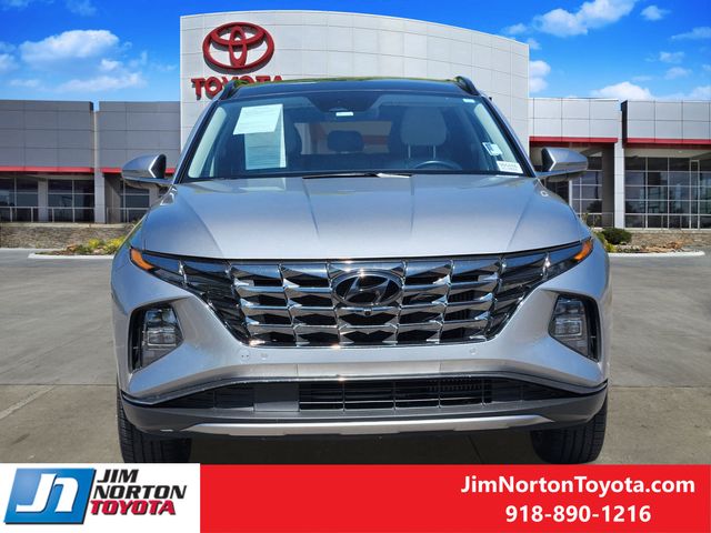 Used 2022 Hyundai Tucson Limited with VIN KM8JECA19NU059106 for sale in Tulsa, OK
