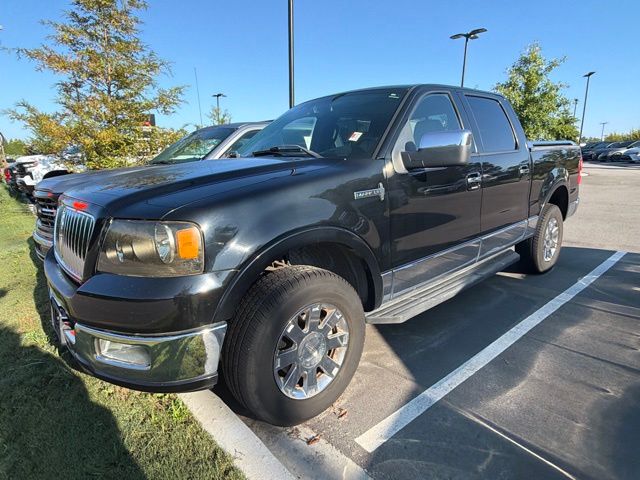 Black Clearcoat 2006 Lincoln Mark LT Pickup Truck Four-Wheel Drive 4-Speed Automatic Overdrive