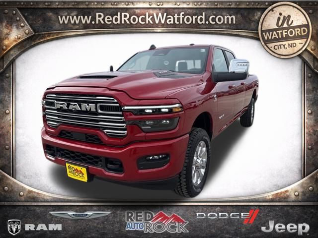 Molten Red Pearlcoat 2026 RAM 3500 Pickup Truck Four-Wheel Drive 8-Speed Automatic